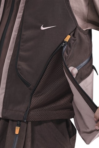 Veste sans manches à capuche - Marron