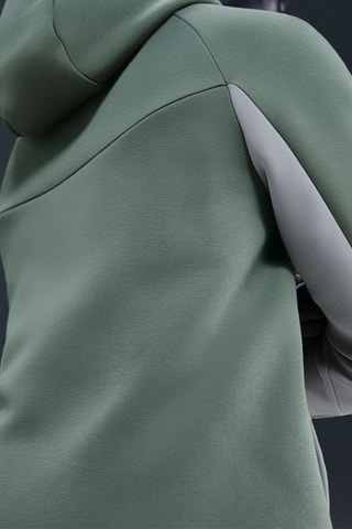 Veste à capuche Tech - Vert clair