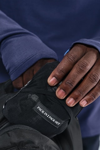 Veste de running à capuche Trailwind - Noir