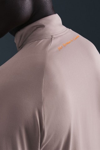 Veste de running Stride - Taupe