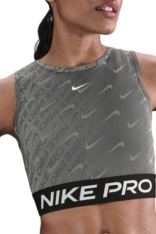 Crop top de fitness - Noir - Nike