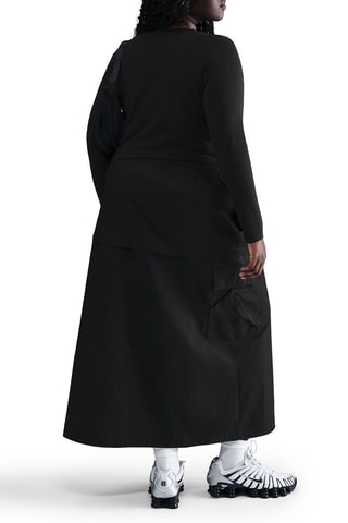 Crop top Sportswear Chill - Noir