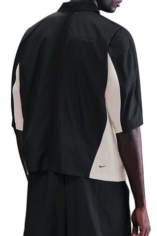 Chemisier oversize Tech - Noir