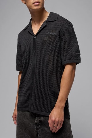 Chemise de basketball en laine Air Jordan - Noir