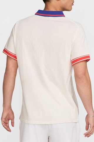 Polo slim de tennis - Ivoire - Nike