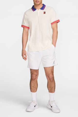 Polo slim de tennis - Ivoire - Nike