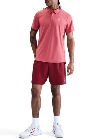 Polo de tennis Advantage - Rouge