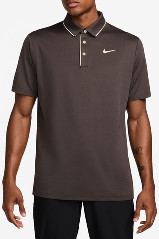 Polo de golf Nike Tour - Marron