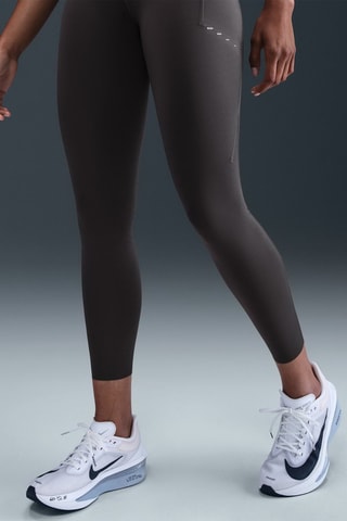 Legging de running taille haute Swift - Gris foncé