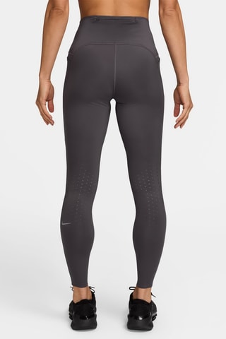 Legging de running taille haute Swift - Gris foncé