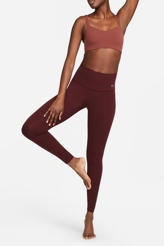 Legging d’entraînement taille haute Zenvy - Bordeaux