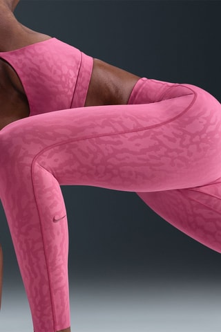 Legging taille haute W NK DF UNVRSA HR 7/8 EMB - Rose