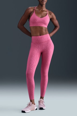 Legging taille haute W NK DF UNVRSA HR 7/8 EMB - Rose