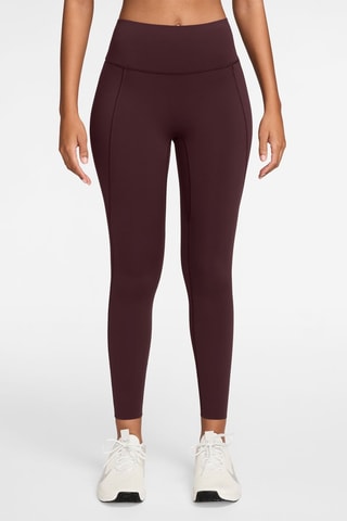 Legging taille haute Nike Universa - Rouge foncé