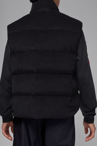 Doudoune sans manches en velours Jordan Flight - Noir