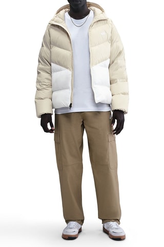 Doudoune à capuche Windrunner - Beige