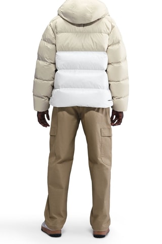 Doudoune à capuche Windrunner - Beige