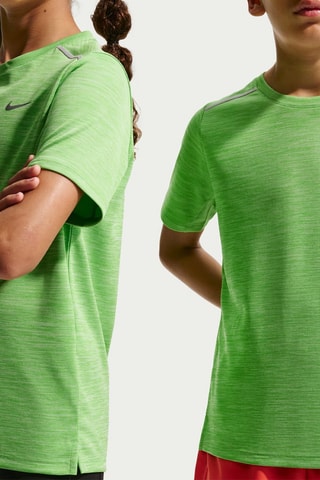 T-shirt Nike Miler - Vert clair chiné
