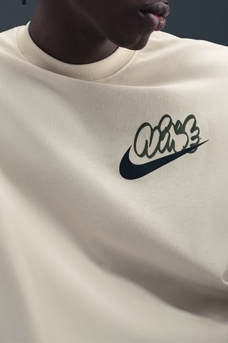 T-shirt Nike Solo Swoosh - Ecru