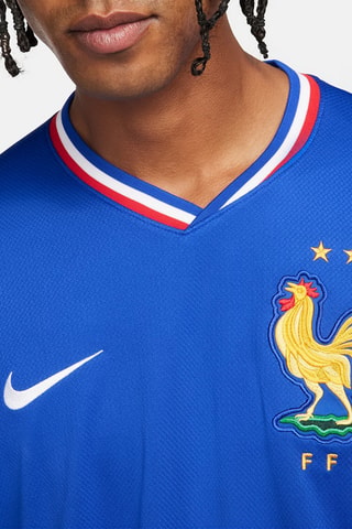 T-shirt de football FFF - Bleu roi