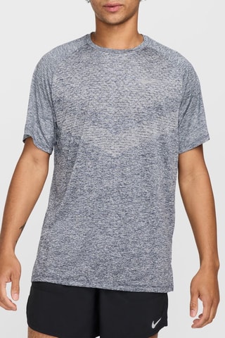 T-shirt de running Stride - Gris chiné