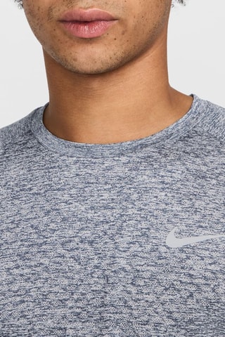 T-shirt de running Stride - Gris chiné