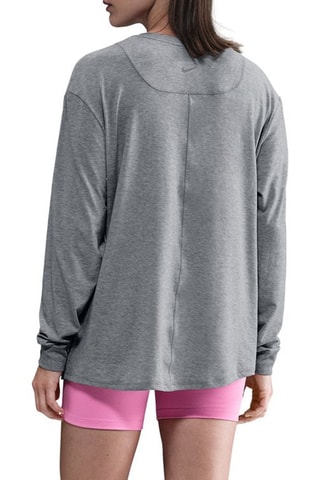 T-shirt d’entraînement Nike One Relaxed - Gris chiné