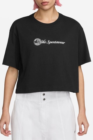 T-shirt ample Club - Noir