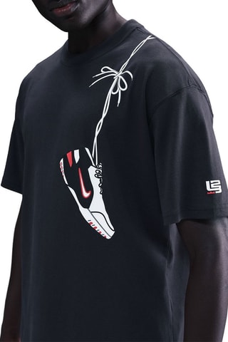 T-shirt de basketball LeBron James - Noir