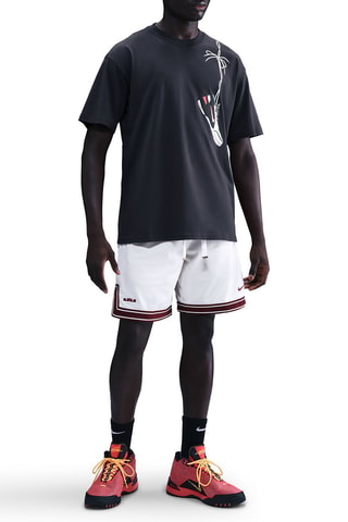 T-shirt de basketball LeBron James - Noir