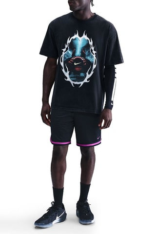 T-shirt de basketball Peak - Noir