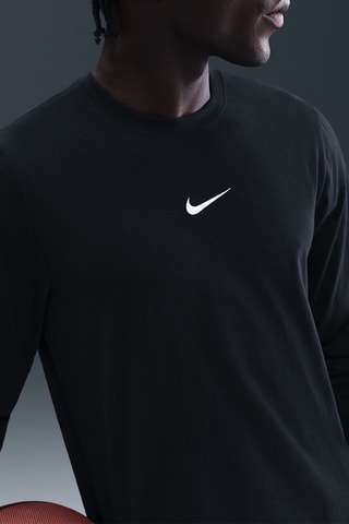 T-shirt de basketball Essential - Noir