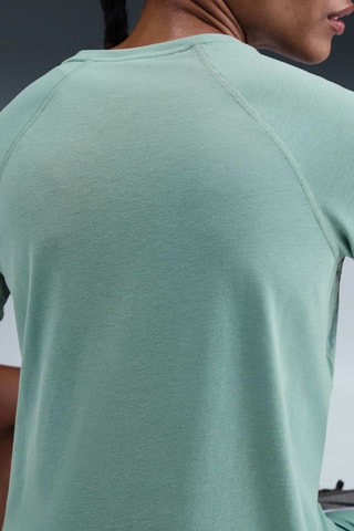 T-shirt de running - Vert d’eau