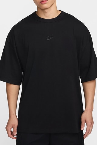 T-shirt oversize Premium Essentials - Noir