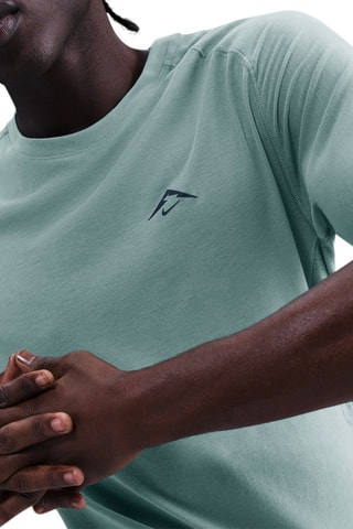 T-shirt de running Solar Chase - Vert d’eau