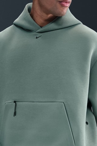 Sweat à capuche Tech - Vert d’eau