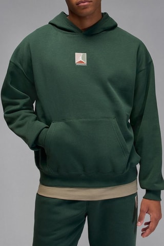 Sweat de basketball à capuche Brooklyn - Vert foncé