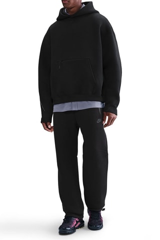 Sweat à capuche Tech - Noir