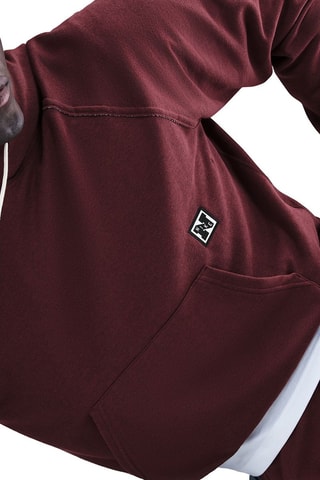 Sweat d’entrainement à capuche Gym Heritage - Bordeaux