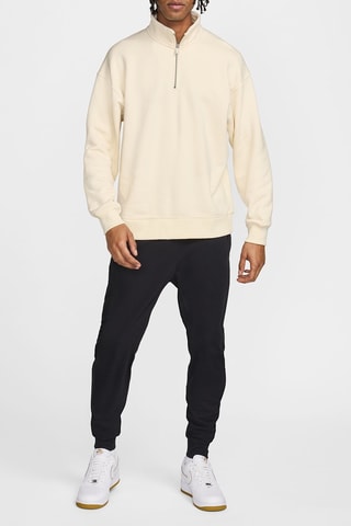 Sweat loose en laine - Beige