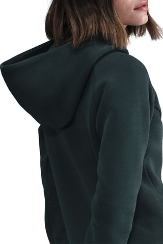 Sweat à capuche Tech - Vert foncé