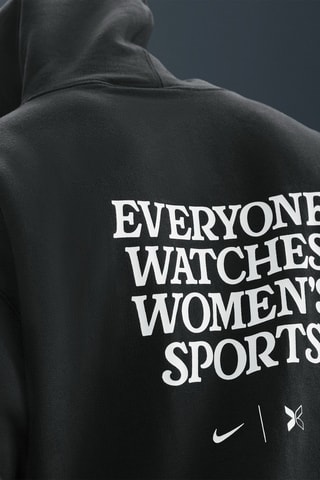 Sweat à capuche Everyone Watches Women's Sports™ - Noir