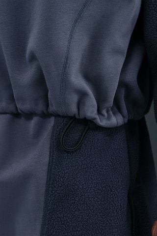 Sweat à capuche Tech - Bleu marine