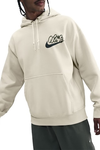 Sweat à capuche Nike Solo Swoosh - Ecru