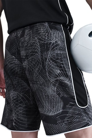 Short de football Academy+ - Noir