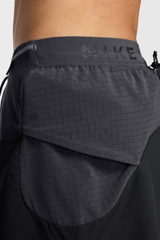 Short 2-en-1 de running Second Sunrise - Noir