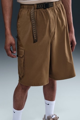 Short de skateboard - Marrón
