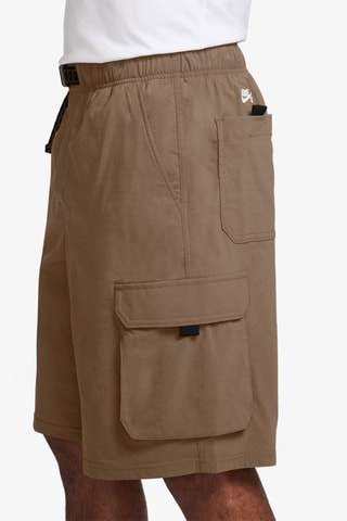 Short de skateboard - Marrón