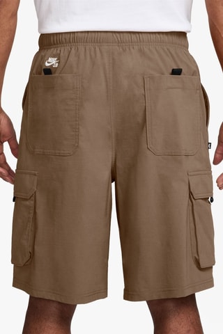 Short de skateboard - Marrón