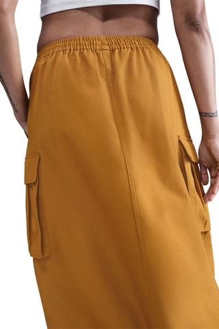 Jupe midi Nike Sportswear - Moutarde